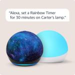 Amazon Echo Dot Kids (newest model) - Stardust including Amazon Kids+, with Echo Glow, Designed for Alexa+