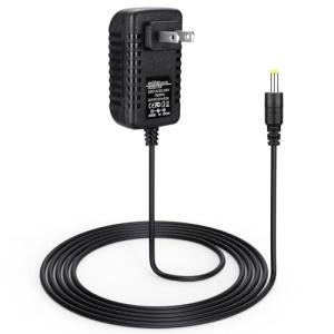 15W Power Adapter Replacement for Echo Pop, Dot 5th Gen, Dot 4th Gen, Dot 3rd Gen, Kids Edition, TV Cube Smart Speakers - Black Charger Cord Plug Long Cable, 5ft