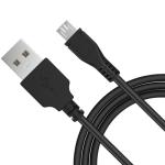Replacement USB Charging Cable Compatible with Amazon Echo DOT 2nd Generation Speaker Power Charger Lead Cord Wire (2.6ft/Black)