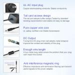 HY1C 21W power supply dapter for Amazon Alexa Echo 1st 2nd Generation, Echo Show 1st Gen, Echo Show 5 (3rd Gen), Echo Plus 1st Gen, Echo Look, Echo Link, Fire TV 2nd Gen, 15V replacement AC power cord