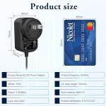 HY1C 21W power supply dapter for Amazon Alexa Echo 1st 2nd Generation, Echo Show 1st Gen, Echo Show 5 (3rd Gen), Echo Plus 1st Gen, Echo Look, Echo Link, Fire TV 2nd Gen, 15V replacement AC power cord