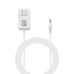 White Power Cord Replacement for Alexa Dot 3rd Gen, Dot 4th Gen, Dot 5th Gen 2022, Echo Pop 15W Power Adapter Charger