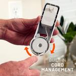 All-New, Made For Amazon Outlet Hanger, for Echo Dot (5th generation). Not compatible with Echo Dot Clock.