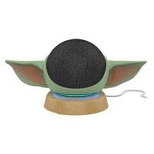 Echo Dot Bundle: Includes Echo Dot (5th Gen, 2022 release) | Charcoal & the Made for Amazon Mandalorian Baby Grogu Stand