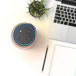 iHome iAV5 Color Changing Bluetooth Rechargeable Speaker for Amazon Echo Dot