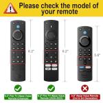 Fintie Silicone Case for Fire TV Stick 4K Max (2nd Gen)/Toshiba/Insignia/Pioneer/2-Series/4-Series/Omni Fire TV Remote - Anti Slip Shockproof Cover for Alexa Voice Remote Enhanced, Dark Cyan