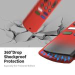 Silicone Remote Cover for Fire TV Stick 4K Max Streaming Device Released 2023/Toshiba/Insignia NS-RCFNA-21/Omni Series Smart TV Remote Fire TV 4k Max 2nd Gen Remote Case Cover(Glow Green)