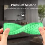 Fintie Silicone Case for Fire TV Stick 4K Max (2nd Gen)/Toshiba/Insignia/Pioneer/2-Series/4-Series/Omni Fire TV Remote - Anti Slip Shockproof Cover for Alexa Voice Remote Enhanced, Green Glow