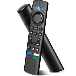 New Replacement Voice Remote Compatible with AMZ Stick (4K, 4K Max, HD, Lite), TV Cube, Fit for Insignia-Toshiba-Pioneer-Smart TVs