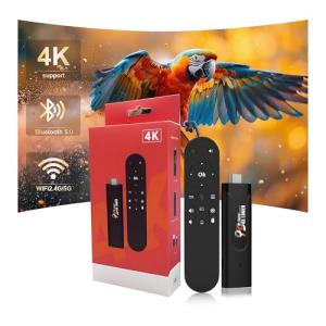 4K HDR Smart TV Stick, Ultra-Portable Android 13 Media Player, Dual-Band 5G WiFi & Voice Remote 2GB RAM 16GB ROM H313 Quad-Core for Home Theaters and Smart TV Upgrades
