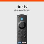 Amazon Fire TV Alexa Voice Remote (newest model) with TV controls, requires compatible Fire TV device