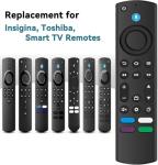 New Replacement Voice Remote Compatible with AMZ Stick (4K, 4K Max, HD, Lite), TV Cube, Fit for Insignia-Toshiba-Pioneer-Smart TVs