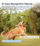 AI Smart Glasses with HD Camera and Real-Time Translation