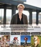 AI Smart Glasses with HD Camera and Audio