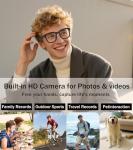 AI Smart Glasses with HD Camera and Real-Time Translation