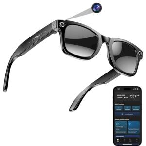 hellibito AI Smart Glasses with 4K Camera