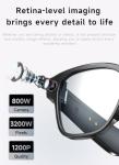 AI Smart Glasses with 8MP Camera and Voice Assistant