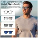 Tulbeys AI Smart Glasses - 1080P Video & Translation