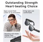 AI Smart Glasses with 8MP Camera and Voice Assistant