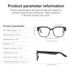 Tulbeys AI Smart Glasses - 1080P Video & Translation