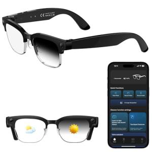 AI Smart Glasses with HD Camera and Voice Features