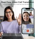 BLESSOURCE AI Smart Glasses with Translator and UV Protection