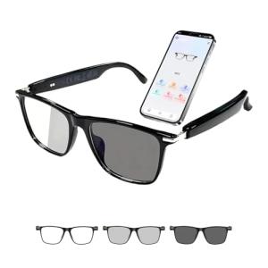 Tulbeys Bluetooth AI Smart Glasses with Language Translation