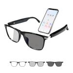 Tulbeys Bluetooth AI Smart Glasses with Language Translation