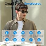 Smart AI Glasses with Real-time Translation and Music