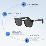 Smart AI Glasses with Real-time Translation and Music