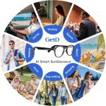 GetD 2026 Smart Glasses with AI Translation
