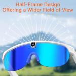 Smart Cycling Glasses with AI Translation & UV Protection