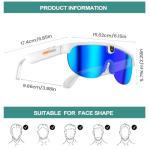 Smart Cycling Glasses with AI Translation & UV Protection