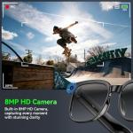 AI Smart Glasses with 8MP Camera and Audio