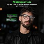 AI Smart Glasses with 8MP Camera and Audio