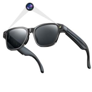 Smart Glasses with AI Camera and Voice Assistant