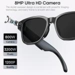 Smart Glasses with AI Camera and Voice Assistant