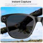 Smart Glasses with AI Camera and Voice Assistant