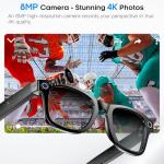hellibito AI Smart Glasses with 4K Camera
