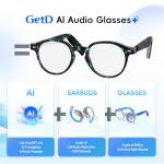 GetD AI Smart Glasses with Audio & Assistant