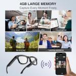 PARKVISION AI Smart Glasses with Video and Audio