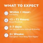 Sugar-Free Psyllium Fiber Supplement Orange 3-Pack