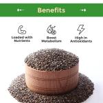 Sincerely Nuts Black Chia Seeds - Vegan Superfood