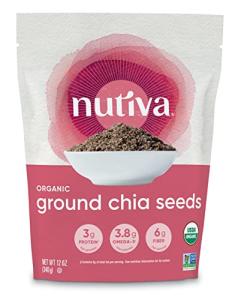 Nutiva Organic Ground Chia Seeds, 12oz