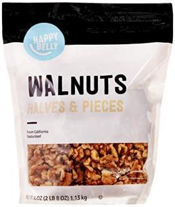 Happy Belly California Walnuts Halves & Pieces 40oz