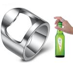 Stainless Steel Bottle Opener Ring for Beer Lovers