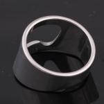 Stainless Steel Bottle Opener Ring for Beer Lovers