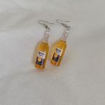Yungqi Handmade Beer Bottle Earrings for Women