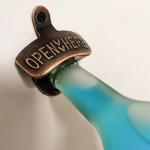 Vintage Zinc Alloy Wall-Mounted Beer Opener