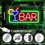 Dimmable LED Neon Signs for Home Bars